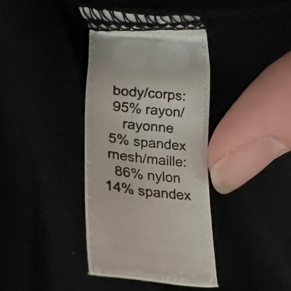 3/$15 Maurice’s Black Sheer Top Black Dress - Picture 5 of 5